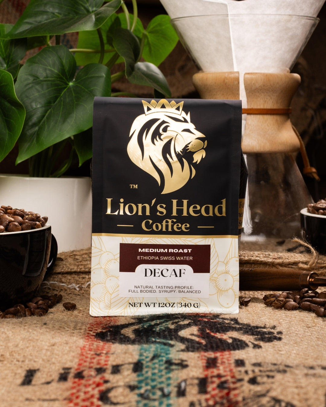Ethiopia Swiss Water Decaf - Full Bodied, Syrupy, Balanced - Medium Roast
