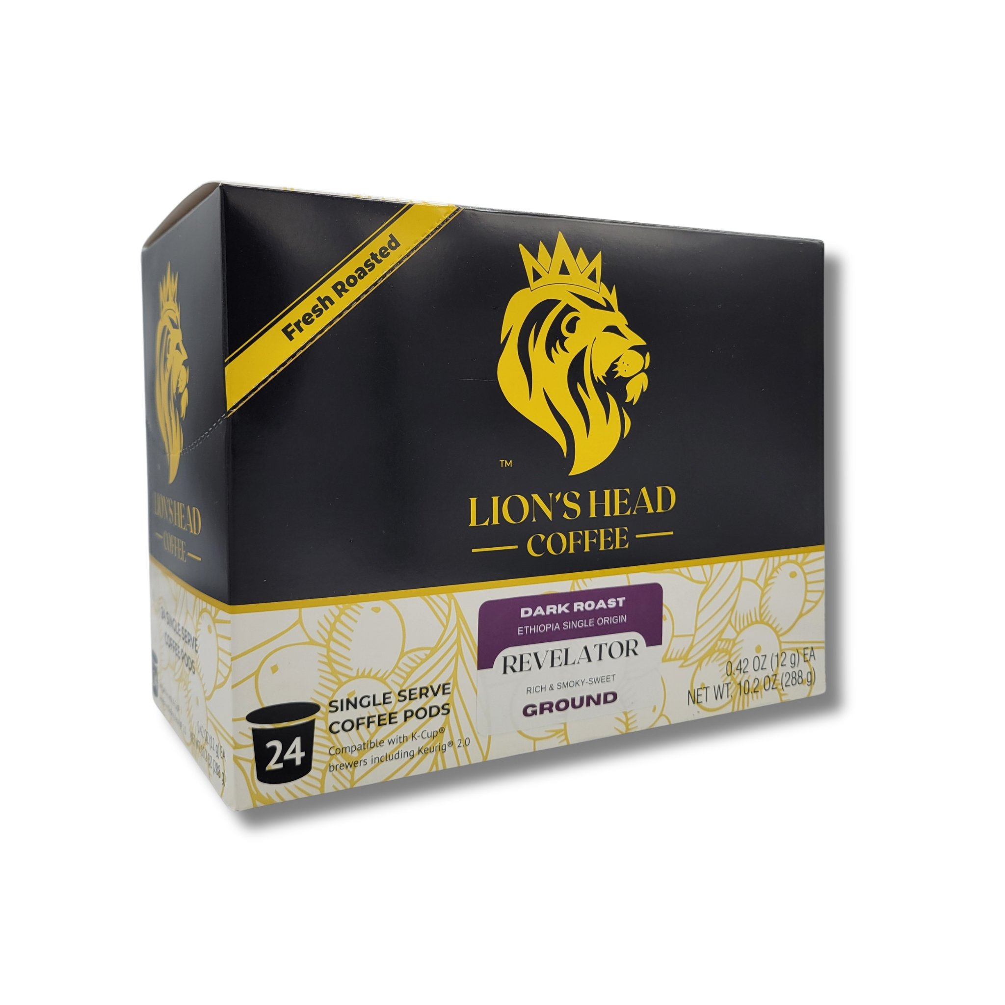 Revelator - 24 Count - Kcups/Pods - Dark Roast
