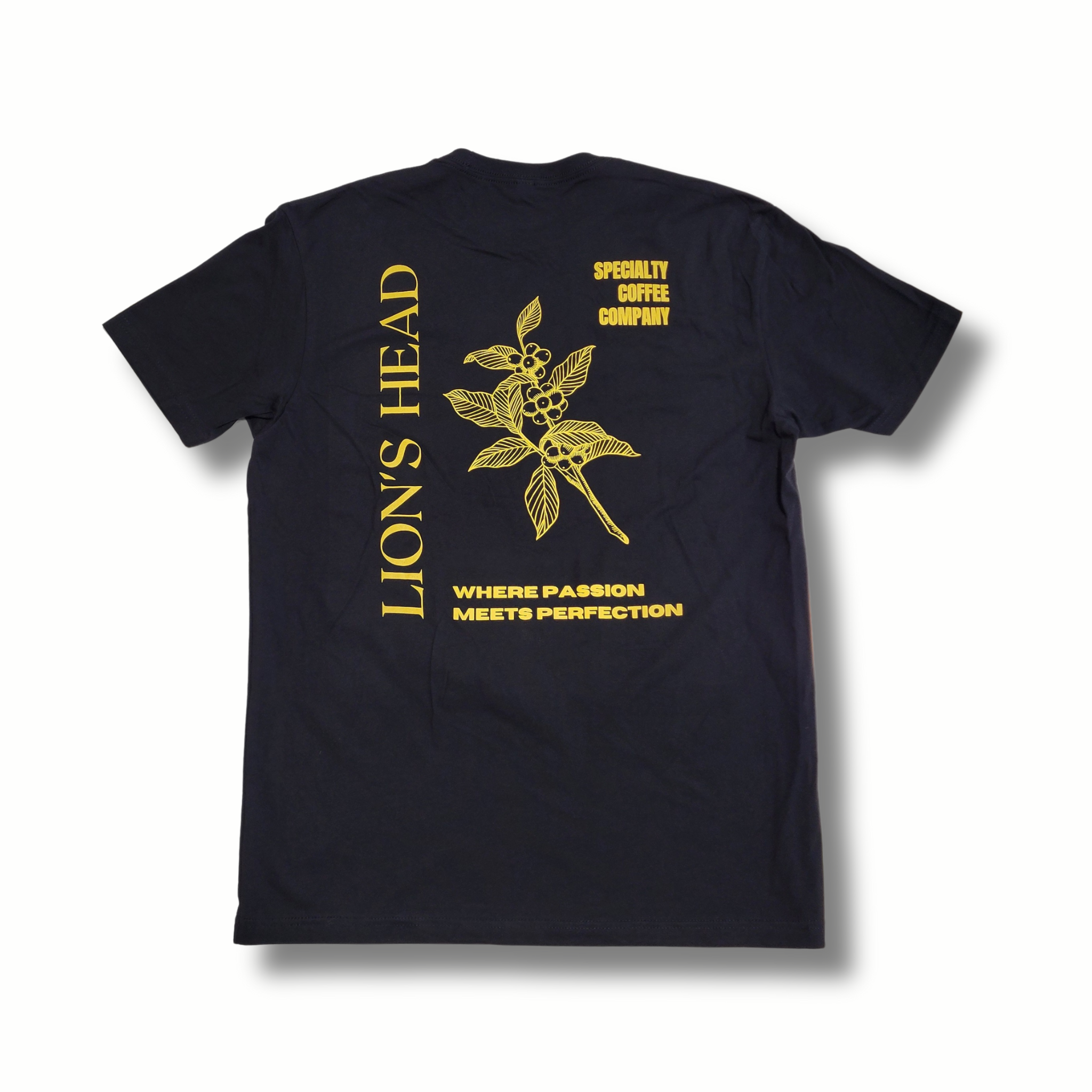 Specialty Coffee Pocket T with Back Design