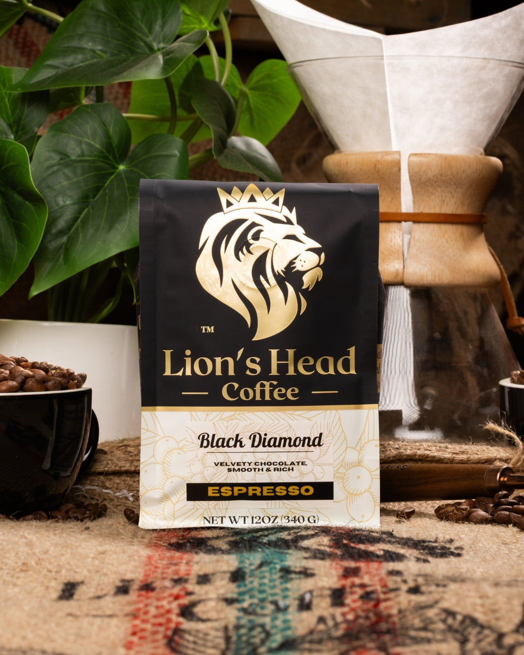 Black Diamond - Medium - Espresso/Drip