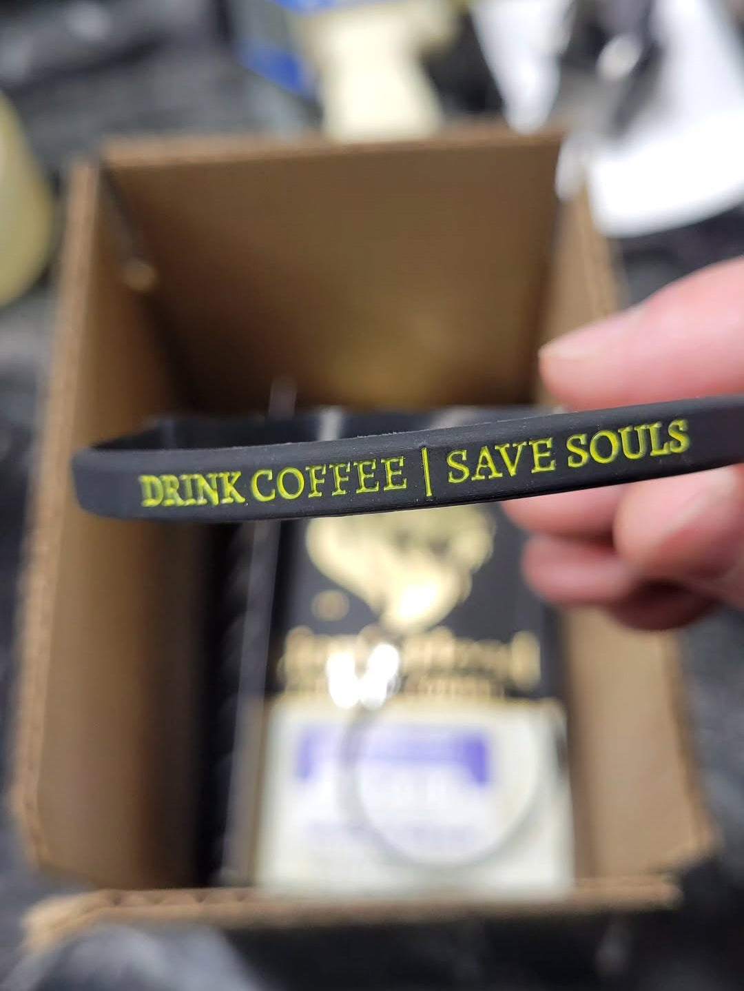 Drink Coffee | Save Souls - Bracelet