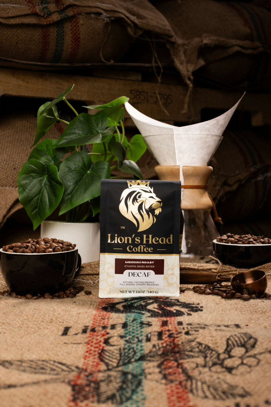 Ethiopia Swiss Water Decaf - Full Bodied, Syrupy, Balanced - Medium Roast